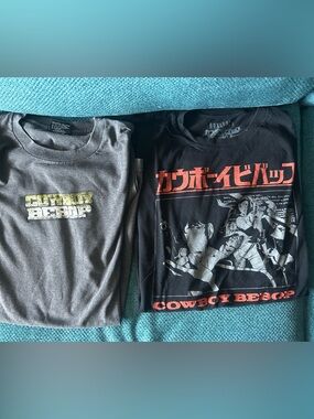 X2 ANIME COWBOY BEBOP tees t-shirts size XL